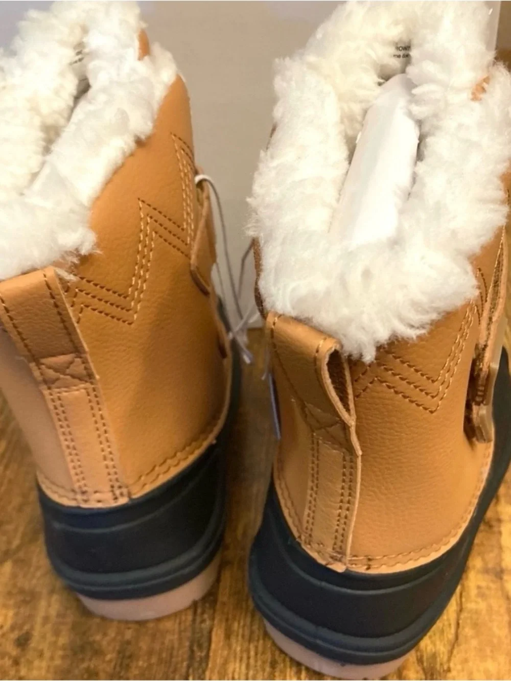 Toddler Denver Waterproof Snow Boots - Cat & Jack™ Cognac Size 8T  New